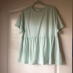 Flowy top in mint